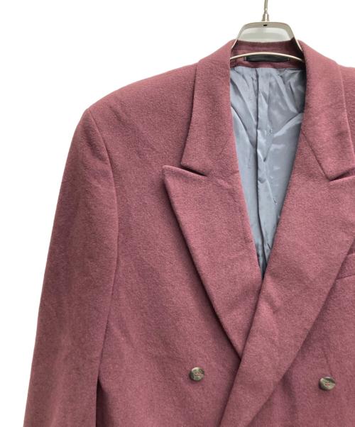 Yves Saint Laurent（イヴサンローラン）Yves Saint Laurent (イヴサンローラン) カシミヤ混ジャケット パープル サイズ:48の古着・服飾アイテム