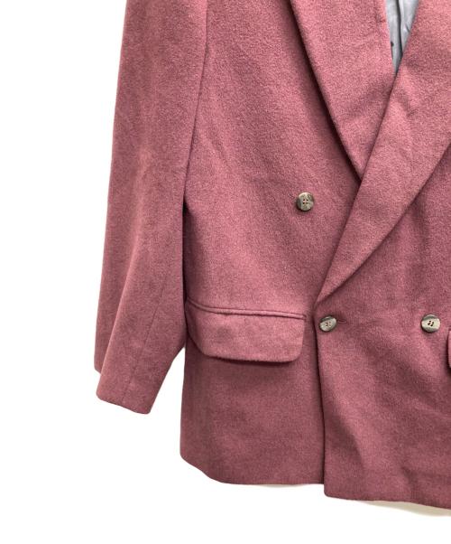 Yves Saint Laurent（イヴサンローラン）Yves Saint Laurent (イヴサンローラン) カシミヤ混ジャケット パープル サイズ:48の古着・服飾アイテム