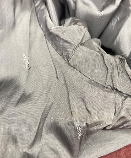 Yves Saint Laurent（イヴサンローラン）Yves Saint Laurent (イヴサンローラン) カシミヤ混ジャケット パープル サイズ:48の古着・服飾アイテム