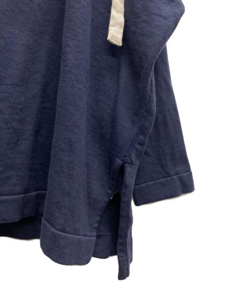 45R（フォーティファイブ・アール）45R (フォーティファイブ・アール) 77ニットソーのビッグフーディ ネイビー サイズ:表記なし（実寸サイズをご確認ください）の古着・服飾アイテム