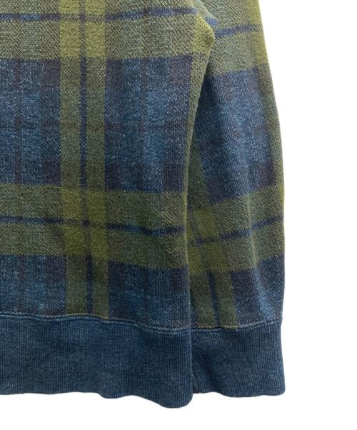 45rpm（45アールピーエム）45rpm (45アールピーエム) ブラックウォッチジャカードのオフタートル ネイビー サイズ:表記なし（実寸サイズをご確認ください）の古着・服飾アイテム