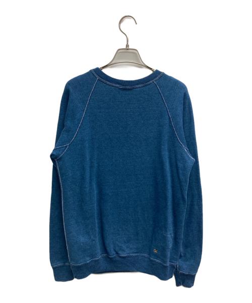 45rpm（45アールピーエム）45rpm (45アールピーエム) プロパティロゴプリント裏毛の908スウェット インディゴ サイズ:表記なし（実寸サイズをご確認ください）の古着・服飾アイテム