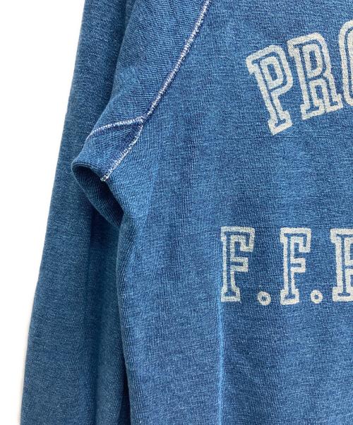 45rpm（45アールピーエム）45rpm (45アールピーエム) プロパティロゴプリント裏毛の908スウェット インディゴ サイズ:表記なし（実寸サイズをご確認ください）の古着・服飾アイテム