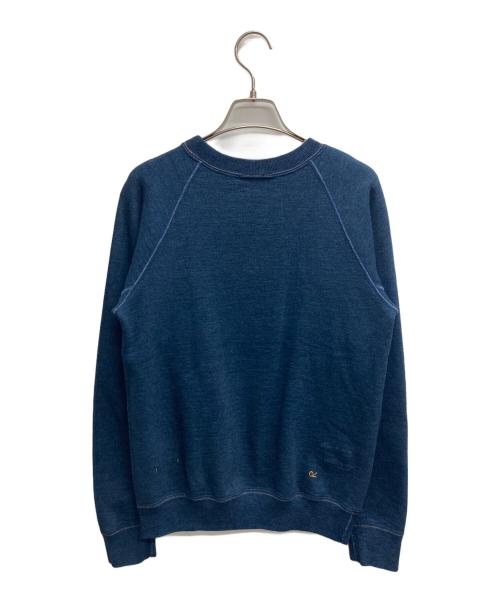 45R（フォーティファイブ・アール）45R (フォーティファイブ・アール) 幌馬車プリントの908スウェット インディゴ サイズ:表記なし（実寸サイズをご確認ください）の古着・服飾アイテム