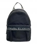LANVIN en Bleuランバンオンブルー）の古着「エヴリー リュック」｜ブラック