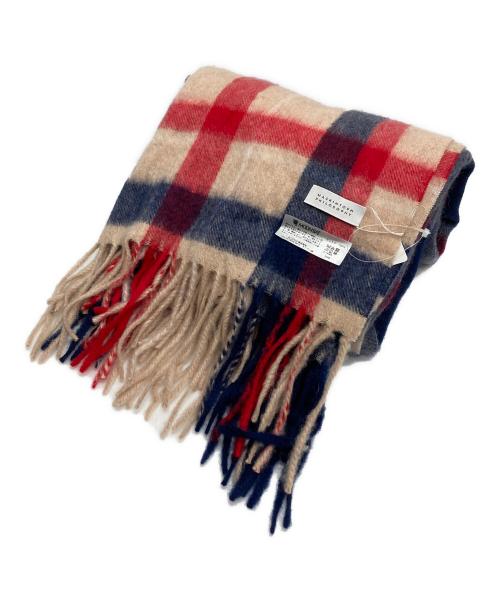 MACKINTOSH PHILOSOPHY（マッキントッシュ フィロソフィー）MACKINTOSH PHILOSOPHY (マッキントッシュ フィロソフィー) カシミヤマフラー ネイビー 未使用品の古着・服飾アイテム