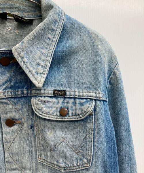 Wrangler（ラングラー）Wrangler (ラングラー) 70’sデニムジャケット ブルー サイズ:不明（実寸サイズをご確認ください）の古着・服飾アイテム