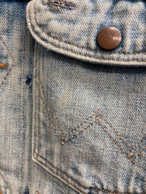 Wrangler（ラングラー）Wrangler (ラングラー) 70’sデニムジャケット ブルー サイズ:不明（実寸サイズをご確認ください）の古着・服飾アイテム