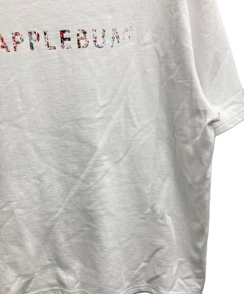 APPLEBUM（アップルバム）APPLEBUM (アップルバム) SAMPLING SPORTS LOGO T-SHIRT ホワイト サイズ:XXL 未使用品の古着・服飾アイテム