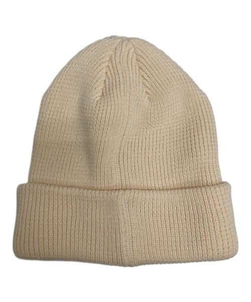HUMAN MADE（ヒューマンメイド）HUMAN MADE (ヒューマンメイド) CLASSIC BEANIE アイボリーの古着・服飾アイテム