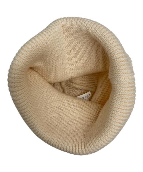 HUMAN MADE（ヒューマンメイド）HUMAN MADE (ヒューマンメイド) CLASSIC BEANIE アイボリーの古着・服飾アイテム