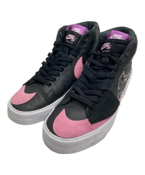 NIKE SB（ナイキエスビー）NIKE SB (ナイキエスビー) ZOOM BLAZER MID EDGE ハイカットスニーカー ブラック サイズ:27.5の古着・服飾アイテム