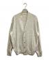 ATON（エイトン）の古着「WOOL WASHI OVERSIZED CARDIGAN」｜アイボリー