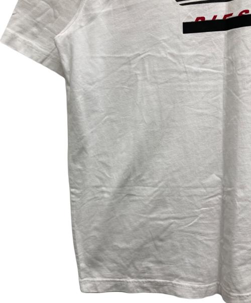 DIESEL（ディーゼル）DIESEL (ディーゼル) プリントTシャツ ホワイト サイズ:Lの古着・服飾アイテム