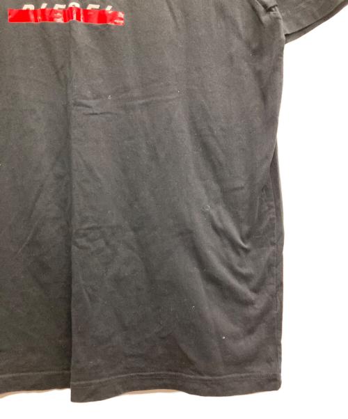DIESEL（ディーゼル）DIESEL (ディーゼル) プリントTシャツ ブラック サイズ:Lの古着・服飾アイテム