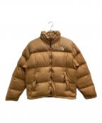 THE NORTH FACEザ ノース フェイス）の古着「ヌプシダウンジャケット」｜ベージュ