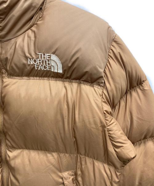 THE NORTH FACE（ザ ノース フェイス）THE NORTH FACE (ザ ノース フェイス) ヌプシダウンジャケット ベージュ サイズ:Mの古着・服飾アイテム