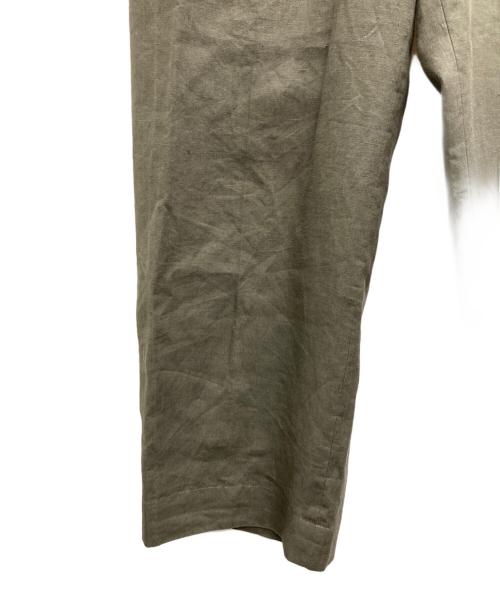 MARGARET HOWELL（マーガレットハウエル）MARGARET HOWELL (マーガレットハウエル) LINEN TROUSERS オリーブ サイズ:1の古着・服飾アイテム