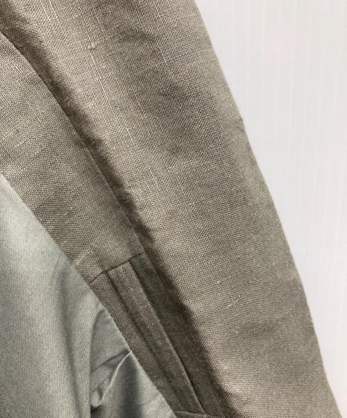 MARGARET HOWELL（マーガレットハウエル）MARGARET HOWELL (マーガレットハウエル) リネンテーラードジャケット オリーブ サイズ:1の古着・服飾アイテム