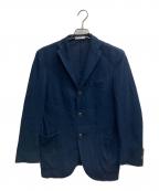 BOGLIOLIボリオリ）の古着「3Bコットンテーラードジャケット」｜ネイビー