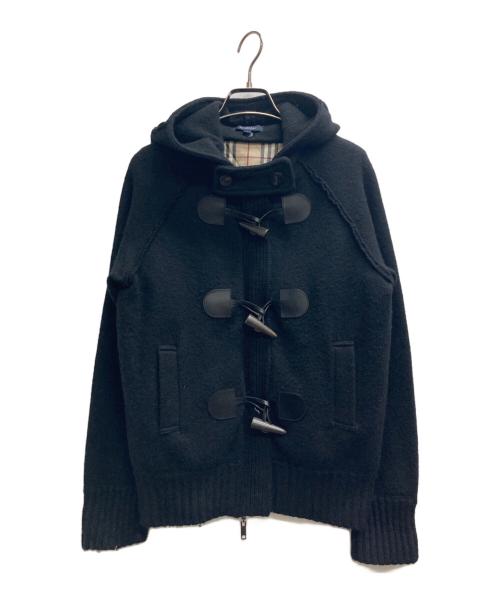 BURBERRY LONDON（バーバリーロンドン）BURBERRY LONDON (バーバリーロンドン) ノバチェック ライナー 付きショートダッフルコート ブラック サイズ:1の古着・服飾アイテム