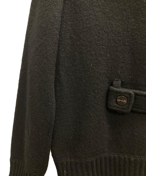 BURBERRY LONDON（バーバリーロンドン）BURBERRY LONDON (バーバリーロンドン) ノバチェック ライナー 付きショートダッフルコート ブラック サイズ:1の古着・服飾アイテム