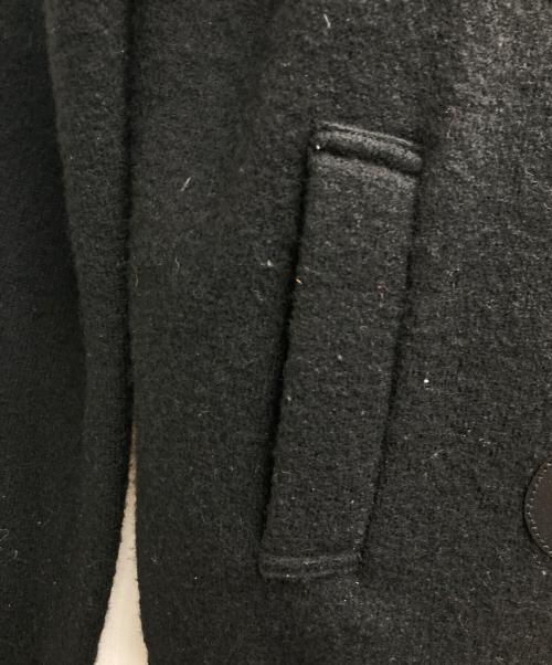 BURBERRY LONDON（バーバリーロンドン）BURBERRY LONDON (バーバリーロンドン) ノバチェック ライナー 付きショートダッフルコート ブラック サイズ:1の古着・服飾アイテム