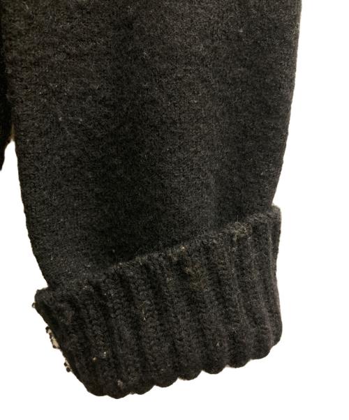 BURBERRY LONDON（バーバリーロンドン）BURBERRY LONDON (バーバリーロンドン) ノバチェック ライナー 付きショートダッフルコート ブラック サイズ:1の古着・服飾アイテム