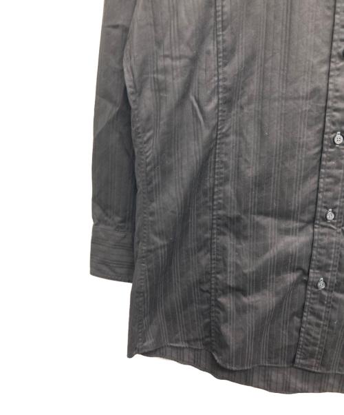 BURBERRY BLACK LABEL（バーバリーブラックレーベル）BURBERRY BLACK LABEL (バーバリーブラックレーベル) ボタンダウンシャツ ブラック サイズ:3の古着・服飾アイテム