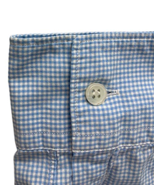 COMME des GARCONS SHIRT（コムデギャルソンシャツ）COMME des GARCONS SHIRT (コムデギャルソンシャツ) ギンガムチェック襟切替シャツ ブルー サイズ:Mの古着・服飾アイテム