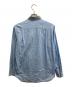 COMME des GARCONS SHIRT (コムデギャルソンシャツ) ギンガムチェック襟切替シャツ ブルー サイズ:M：7000円