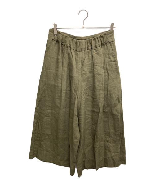 MARGARET HOWELL（マーガレットハウエル）MARGARET HOWELL (マーガレットハウエル) リネンパンツ オリーブ サイズ:２　の古着・服飾アイテム