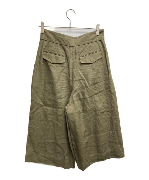 MARGARET HOWELL（マーガレットハウエル）MARGARET HOWELL (マーガレットハウエル) リネンパンツ オリーブ サイズ:２　の古着・服飾アイテム