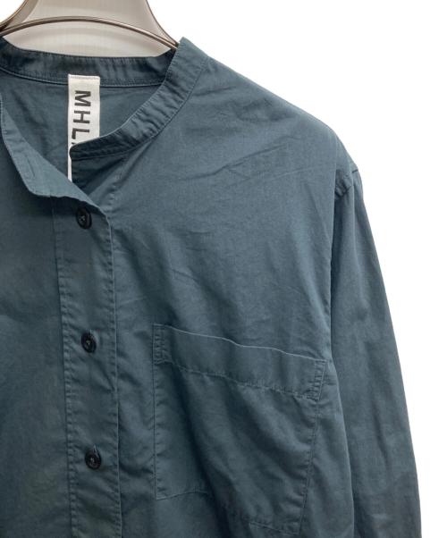 MHL（エムエイチエル）MHL (エムエイチエル) ロングスリーブシャツ グリーン サイズ:１の古着・服飾アイテム