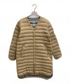DANTONダントン）の古着「INNER DOWN LONG」｜ベージュ