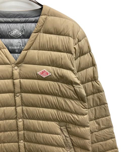 DANTON（ダントン）DANTON (ダントン) INNER DOWN LONG ベージュ サイズ:38の古着・服飾アイテム
