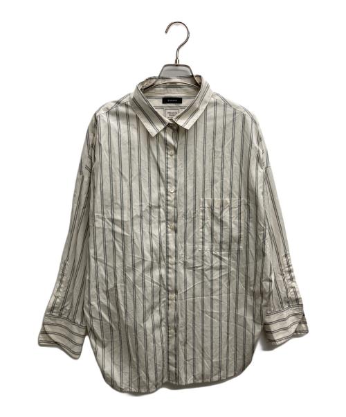 anuans（アニュアンス）anuans (アニュアンス) スタンダードシャツ ホワイト サイズ:Fの古着・服飾アイテム