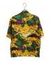 DSQUARED2 (ディースクエアード) 18SS ベルテッド ショートスリーブ レーヨンアロハシャツ イエロー サイズ:４６：14000円