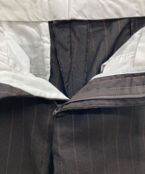 Maison Margiela（メゾンマルジェラ）Maison Margiela (メゾンマルジェラ) 17SS スラックスパンツ ブラウン サイズ:４４の古着・服飾アイテム