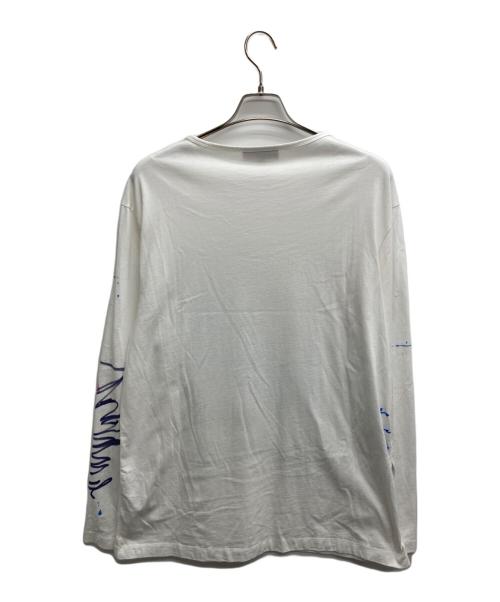 BURBERRY（バーバリー）BURBERRY (バーバリー) グラフティカットソー ホワイト サイズ:XXLの古着・服飾アイテム