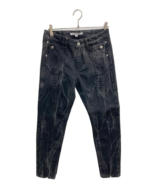 GIVENCHY（ジバンシィ）GIVENCHY (ジバンシィ) デザインデニムパンツ ブラック サイズ:３８の古着・服飾アイテム