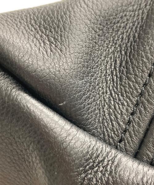 aniary（アニアリ）aniary (アニアリ) Shrink Leather Tote ブラックの古着・服飾アイテム