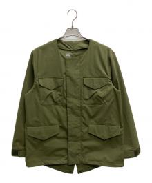 DECENT（デサント）の古着「ユーティリティージャケット」｜オリーブ