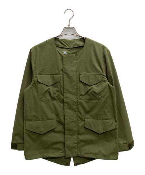 DECENT（デサント）DECENT (デサント) ユーティリティージャケット オリーブ サイズ:Lの古着・服飾アイテム