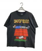 GAP×SNOOP DOGGギャップ×スヌープドッグ）の古着「Tシャツ」｜ブラック