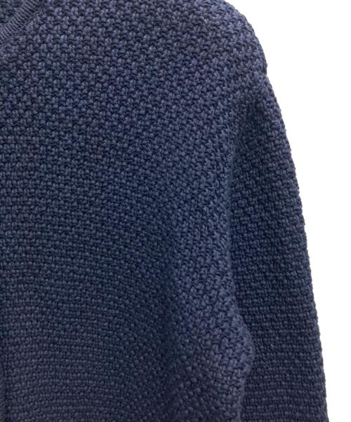 Mila Owen（ミラオーウェン）Mila Owen (ミラオーウェン) 金釦ノーカラーカーディガン ネイビーの古着・服飾アイテム