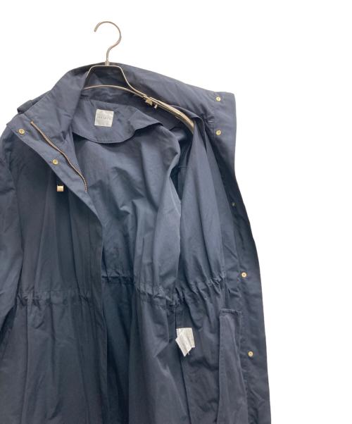 NOLLEY'S（ノーリーズ）NOLLEY'S (ノーリース) 撥水加工フーテッド2WAYコート ネイビー サイズ:38の古着・服飾アイテム