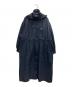 NOLLEY'S（ノーリース）の古着「撥水加工フーテッド2WAYコート」｜ネイビー