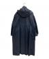NOLLEY'S (ノーリース) 撥水加工フーテッド2WAYコート ネイビー サイズ:38：9000円