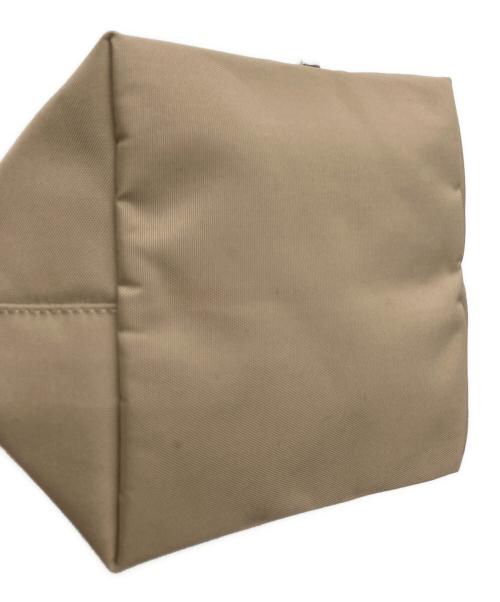 Herve Chapelier（エルベシャプリエ）Herve Chapelier (エルベシャプリエ) ナイロン舟型ショルダーバッグ ベージュの古着・服飾アイテム